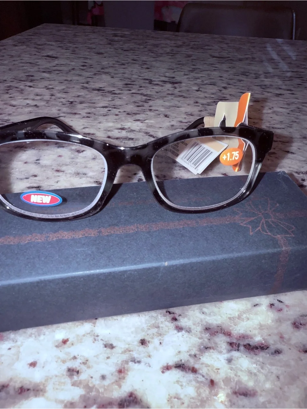 Reading Glasses - Gray Tortoiseshell Women's Frames +1.75